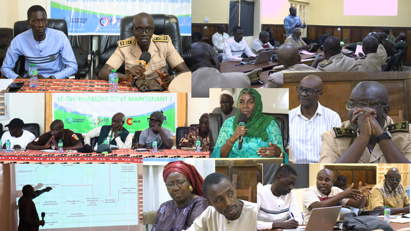 ATELIER PMPP EN CASAMANCE