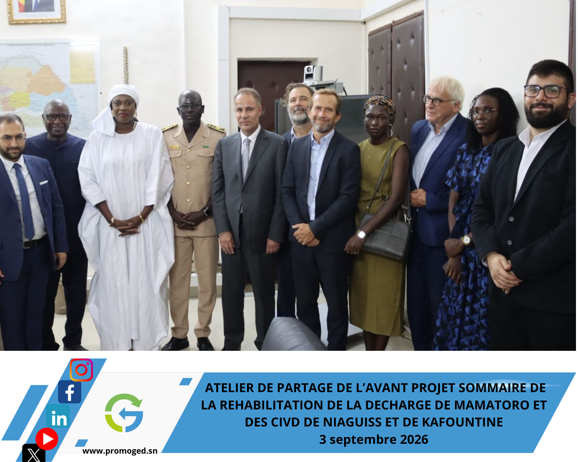PROMOGED, Gouverneur et consultant APS